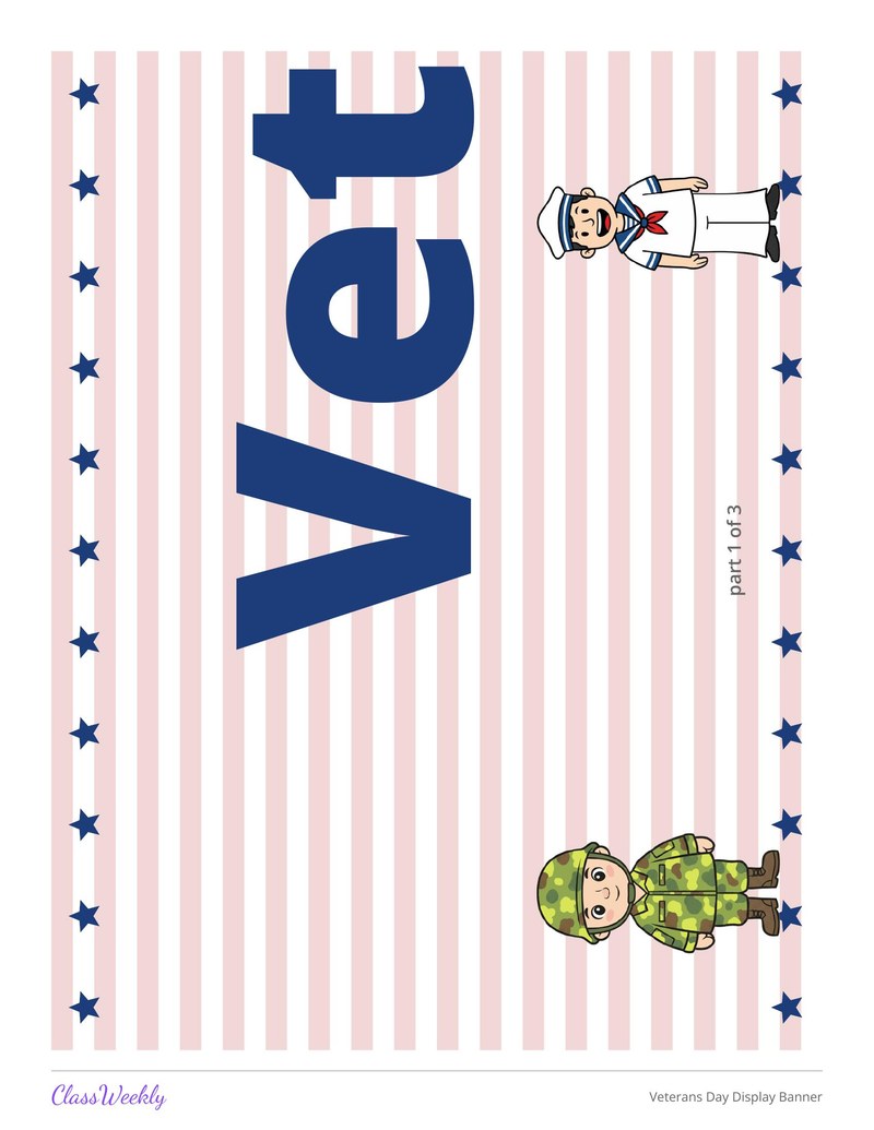 Veterans Day Display Banner