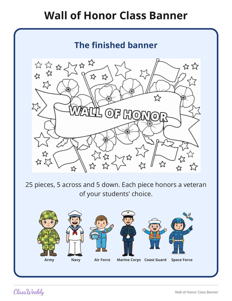 Wall of Honor Class Banner - Page 3