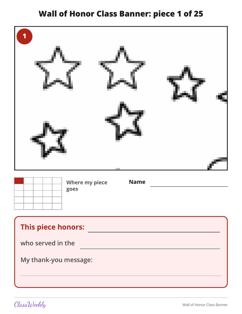 Wall of Honor Class Banner - Page 4