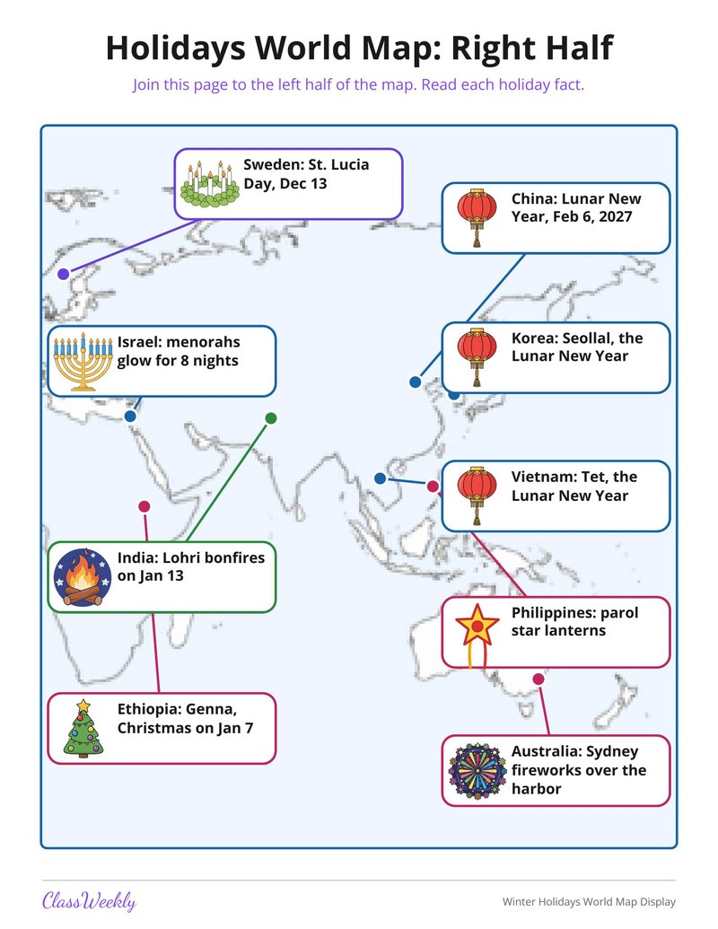Winter Holidays World Map Display - Page 2