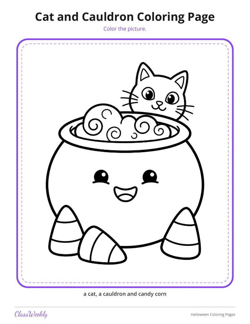 Halloween Night Coloring Pages