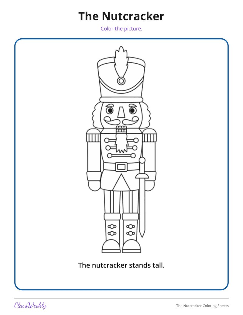 The Nutcracker Coloring Sheets - Page 2