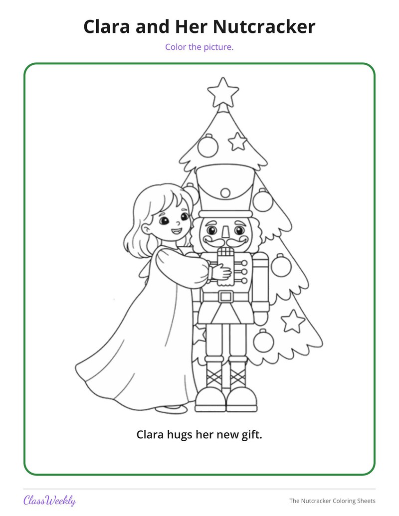 The Nutcracker Coloring Sheets - Page 3