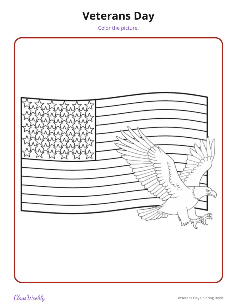 Veterans Day Coloring Book