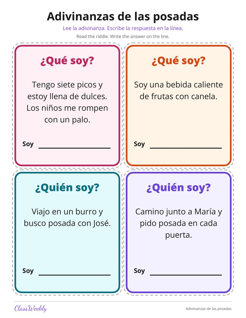 Adivinanzas de las posadas - Page 2