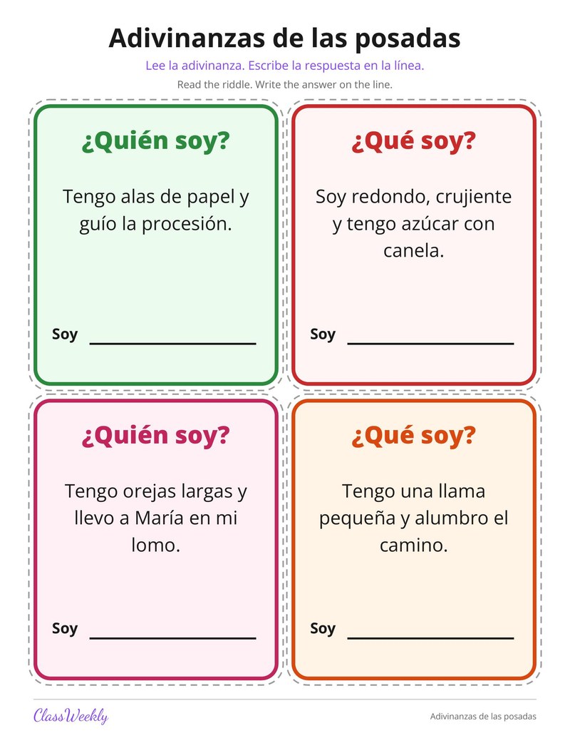 Adivinanzas de las posadas - Page 3