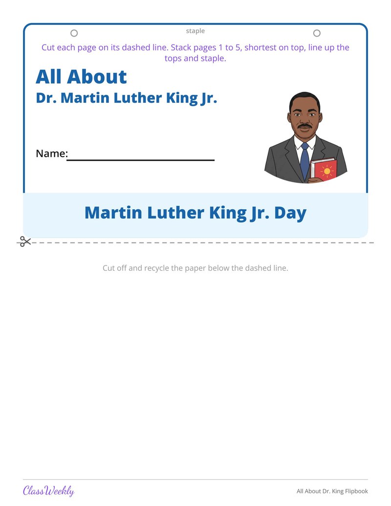 All About Dr. King Flipbook - Page 2