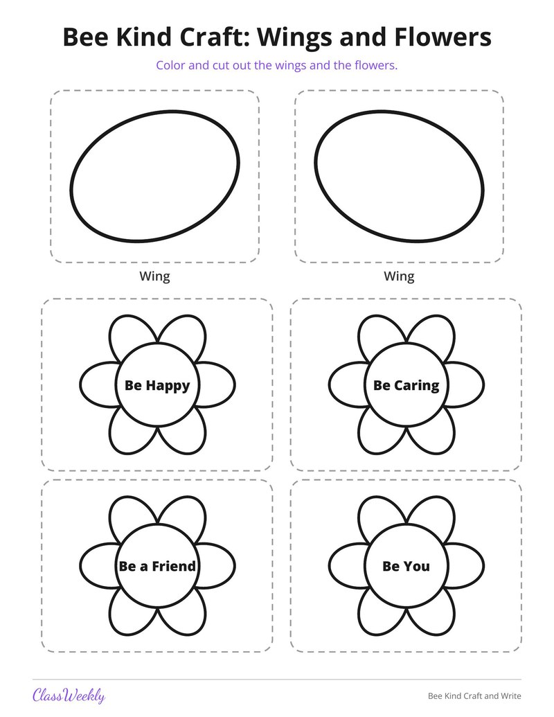 Bee Kind Craft and Write