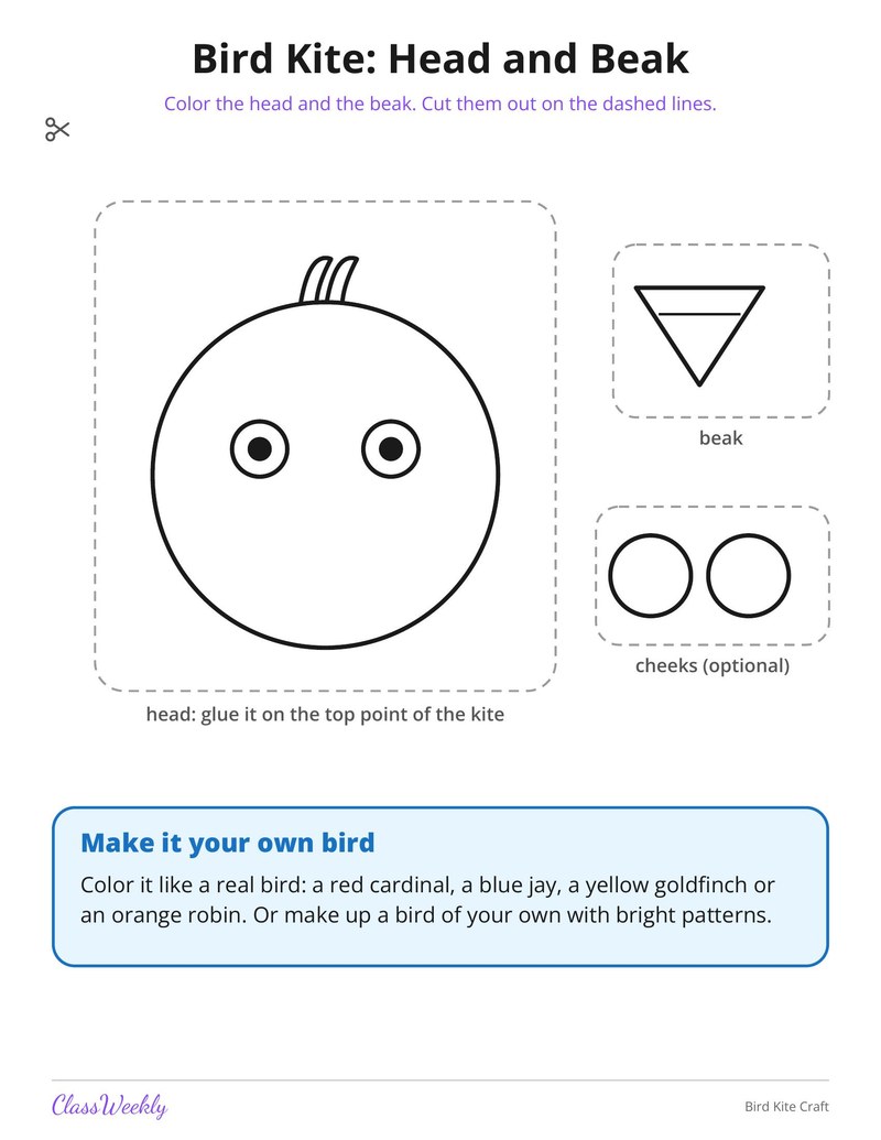 Bird Kite Craft - Page 3