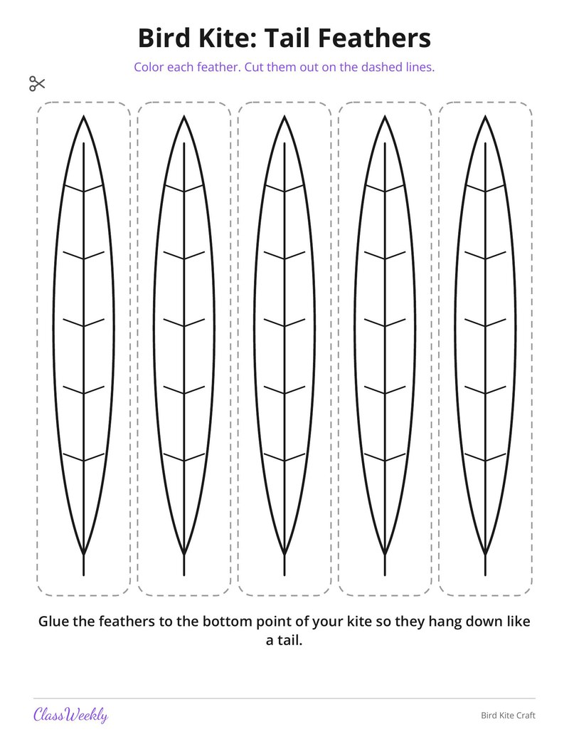 Bird Kite Craft - Page 4