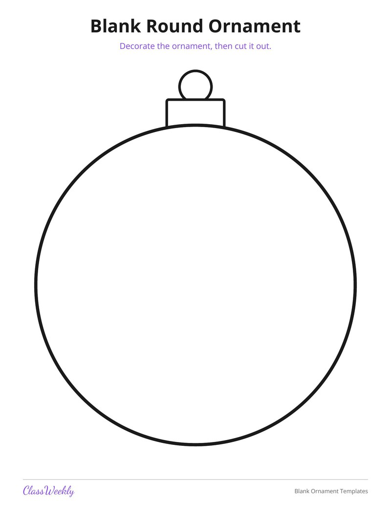 Blank Ornament Templates - Page 2