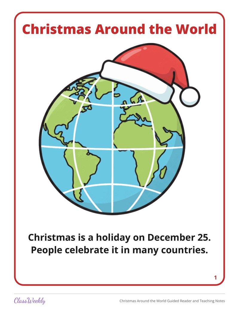 Christmas Around the World Guided Reader and Teaching Notes - Page 2