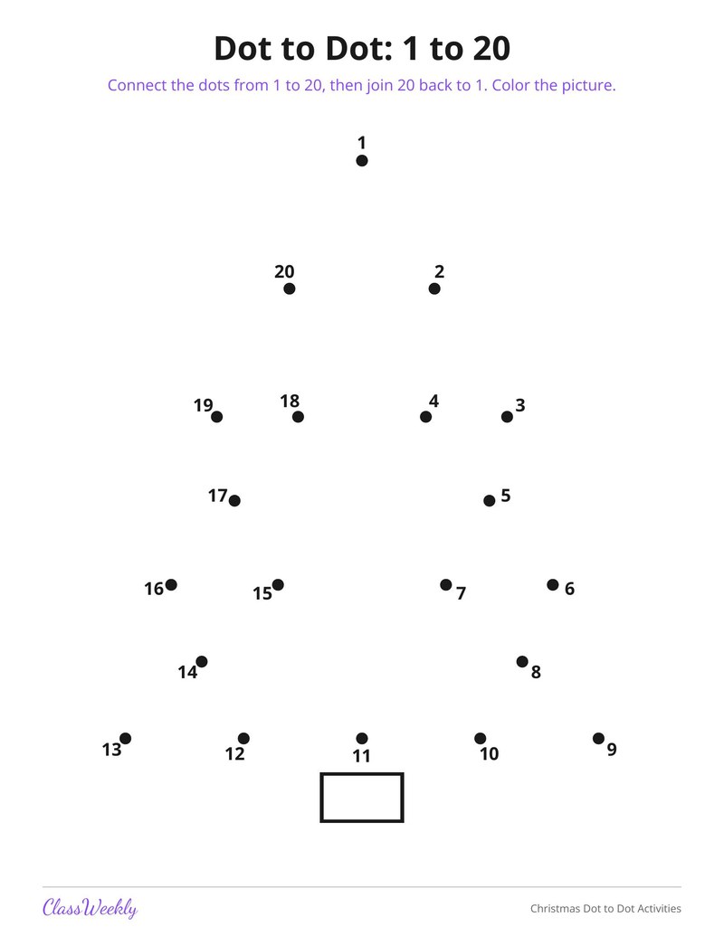 Christmas Dot to Dot Activities - Page 2