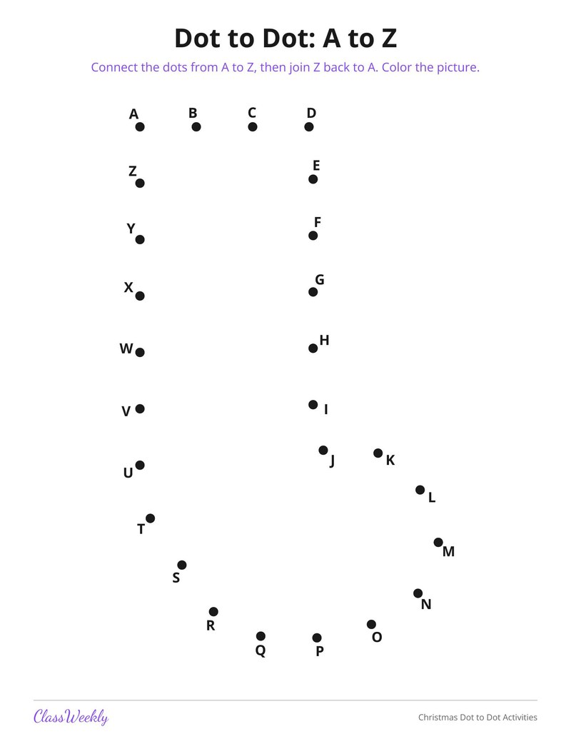 Christmas Dot to Dot Activities - Page 3