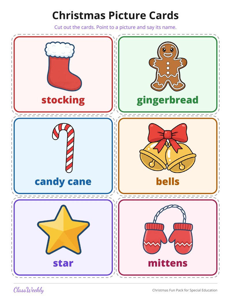 Christmas Fun Pack for Special Education - Page 3