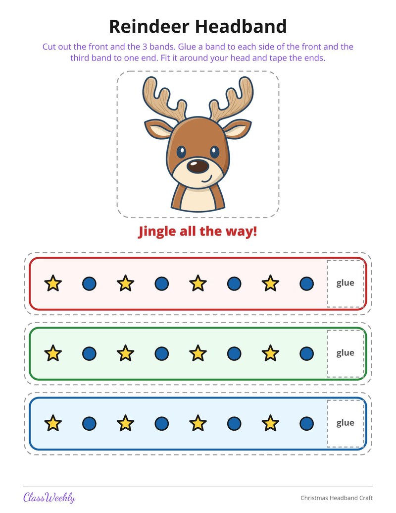 Christmas Headband Craft - Page 2