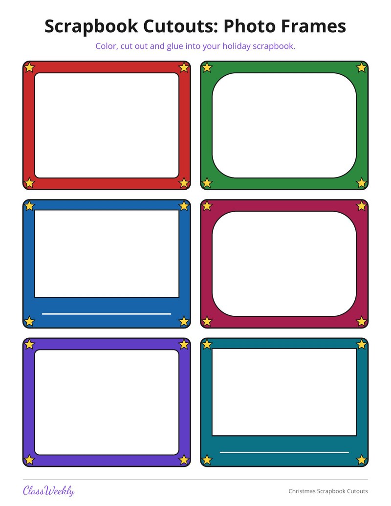 Christmas Scrapbook Cutouts - Page 3