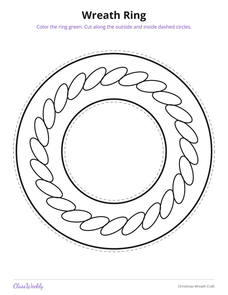 Christmas Wreath Craft - Page 3