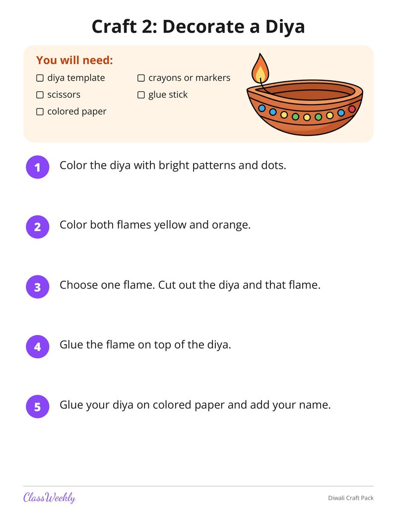 Diwali Craft Pack