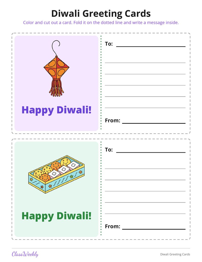 Diwali Greeting Cards - Page 2