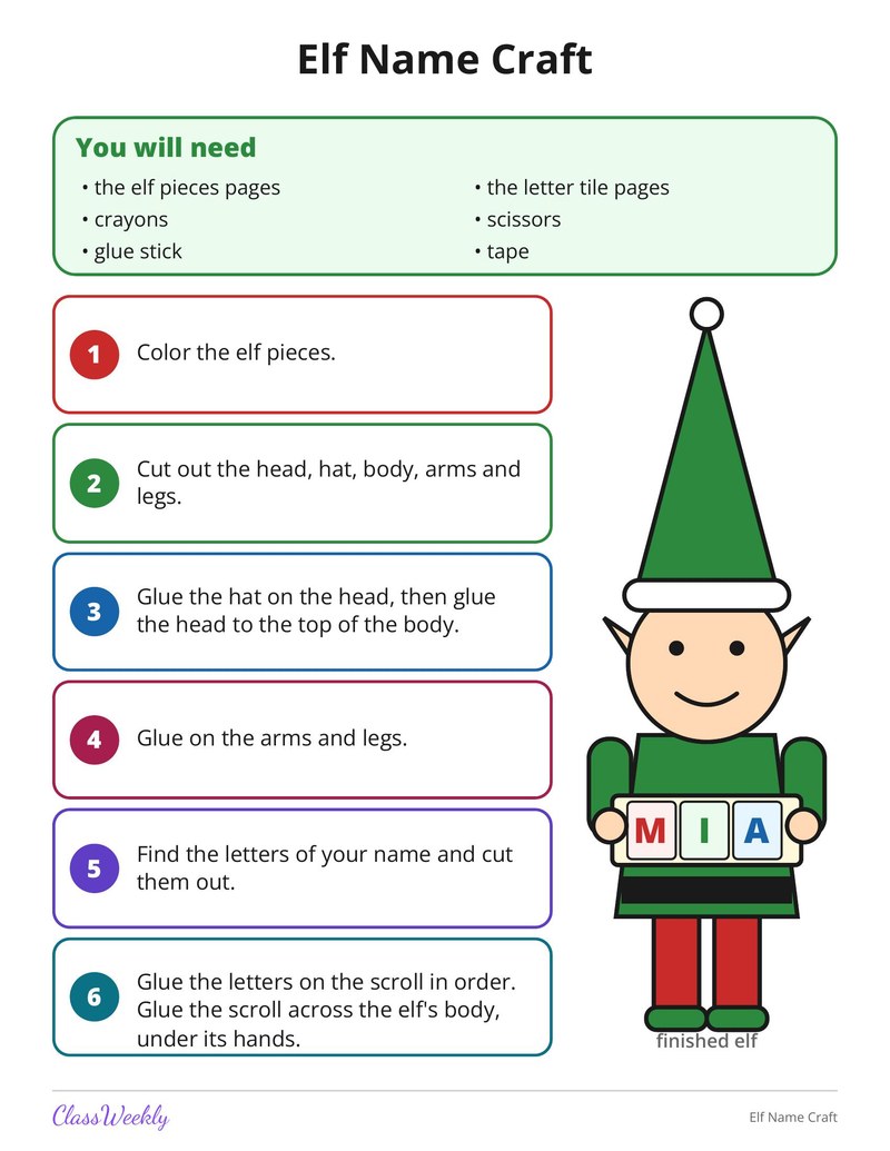 Elf Name Craft - Page 2