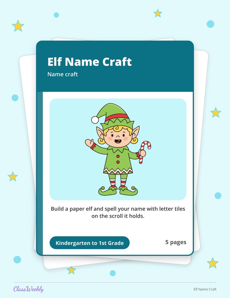 Elf Name Craft - Page 1