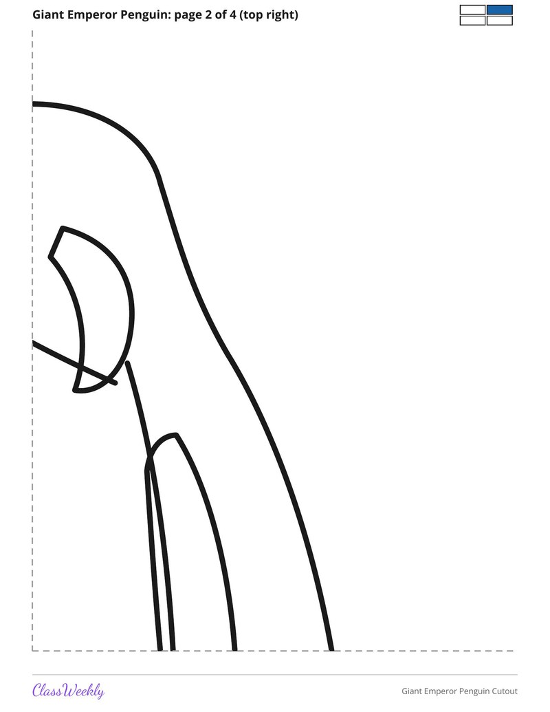 Giant Emperor Penguin Cutout - Page 3