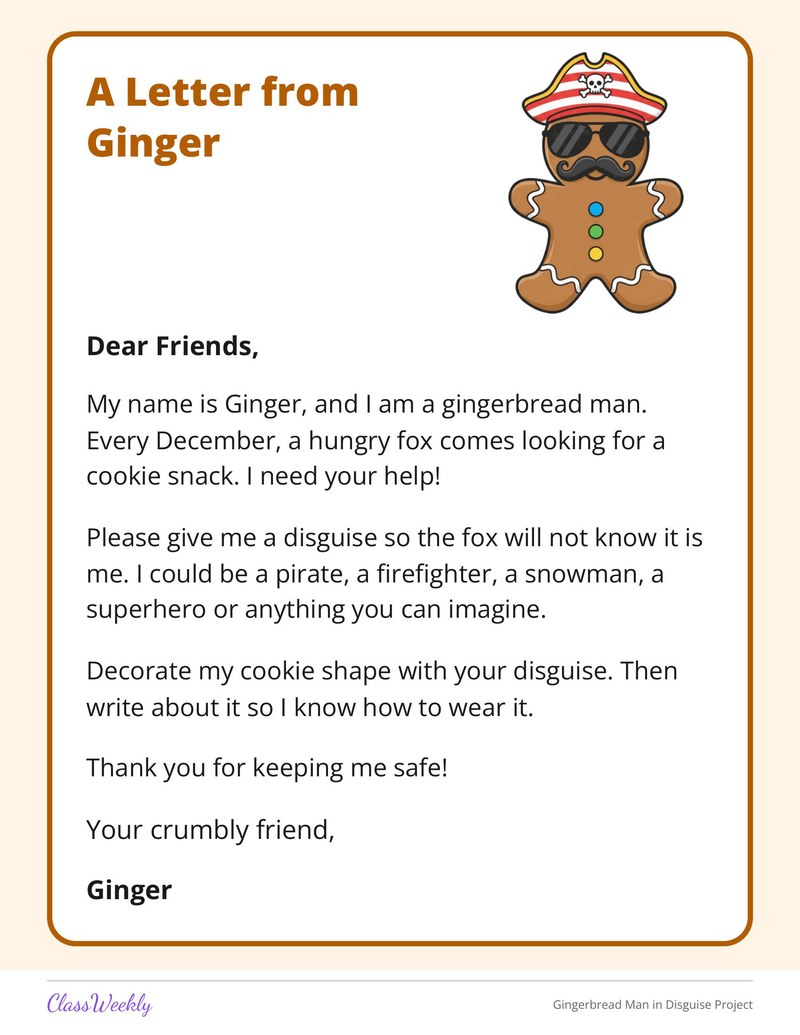 Gingerbread Man in Disguise Project - Page 2
