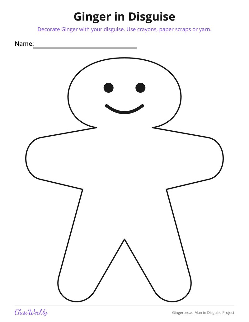 Gingerbread Man in Disguise Project - Page 3