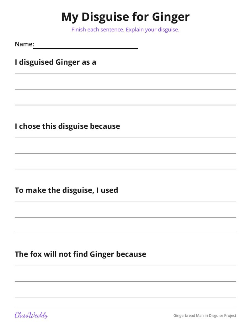 Gingerbread Man in Disguise Project - Page 4