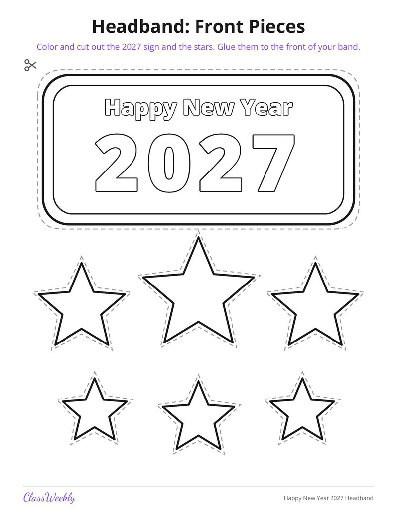 Happy New Year 2027 Headband - Page 4