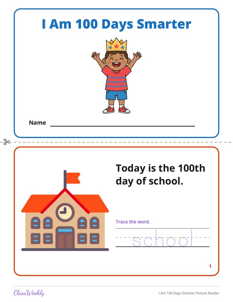 I Am 100 Days Smarter Picture Reader - Page 2