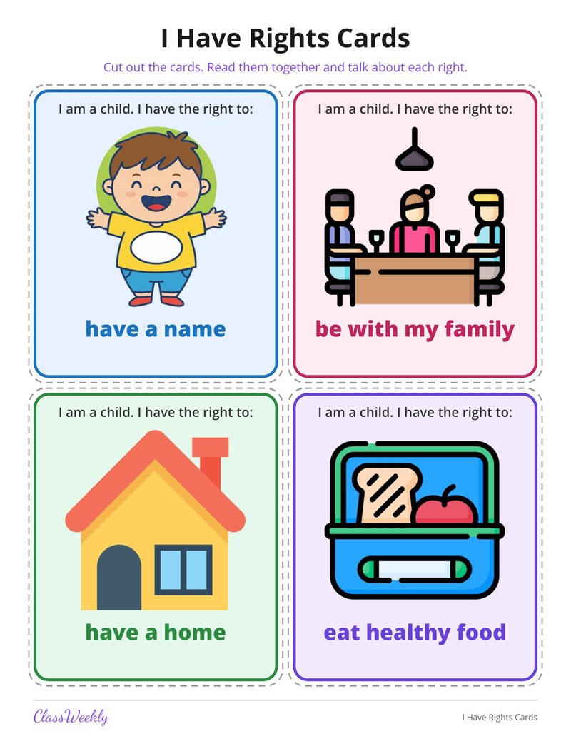 I Have Rights Cards - Page 2