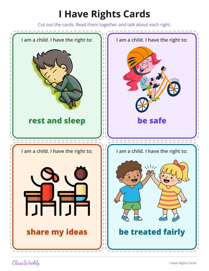 I Have Rights Cards - Page 4