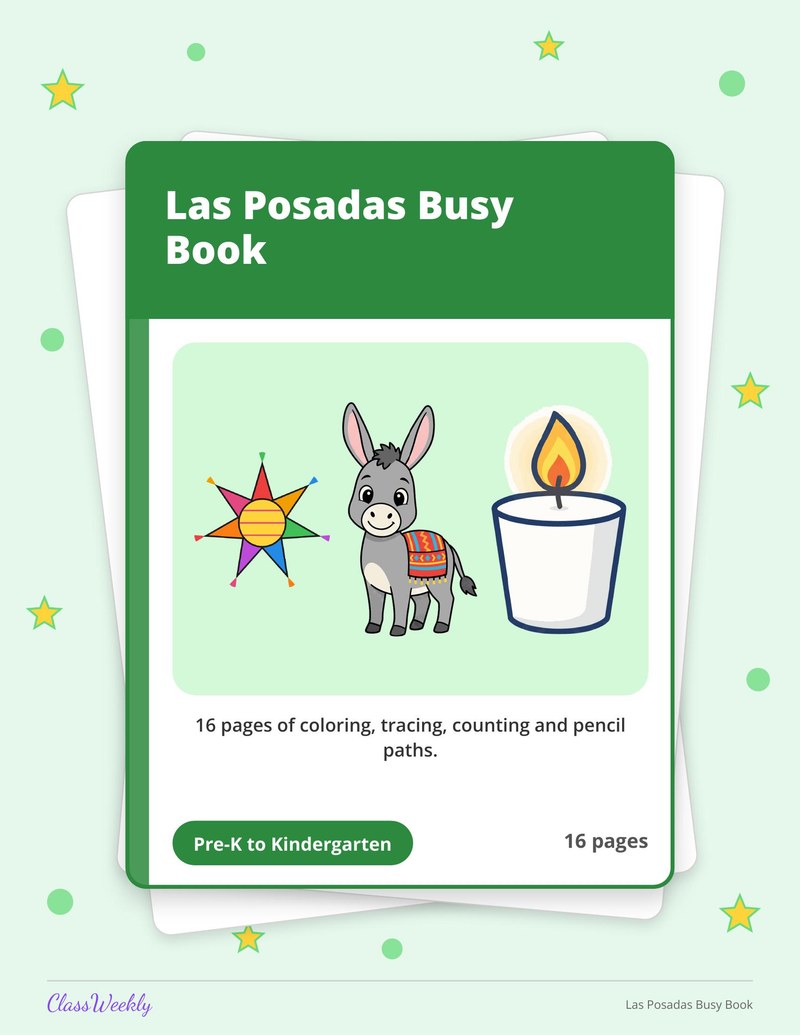 Las Posadas Busy Book - Page 1