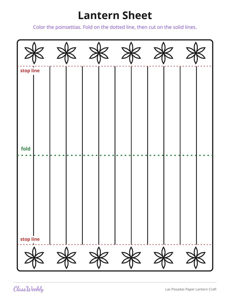 Las Posadas Paper Lantern Craft - Page 3