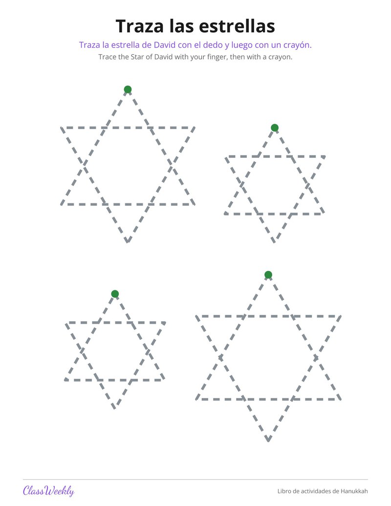 Libro de actividades de Hanukkah - Page 4