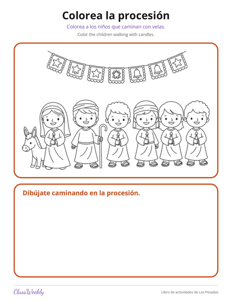Libro de actividades de Las Posadas - Page 2