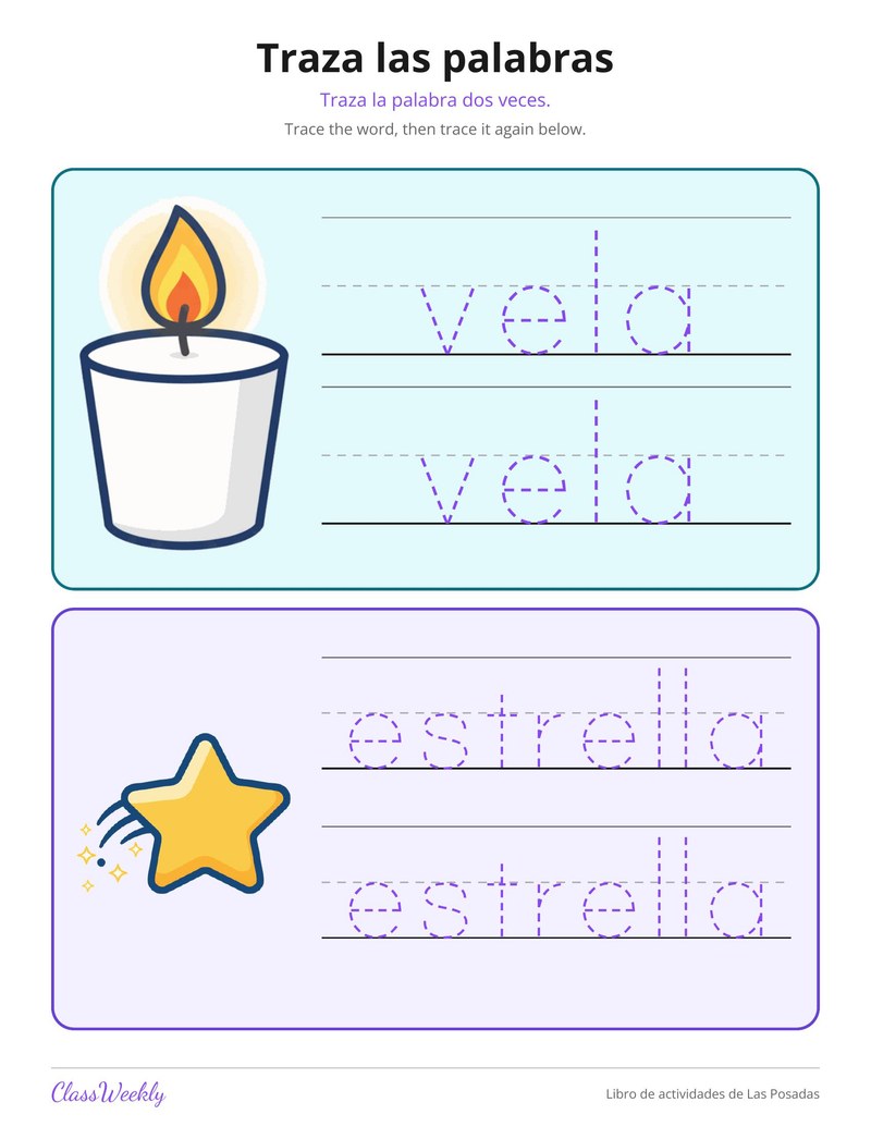 Libro de actividades de Las Posadas - Page 4