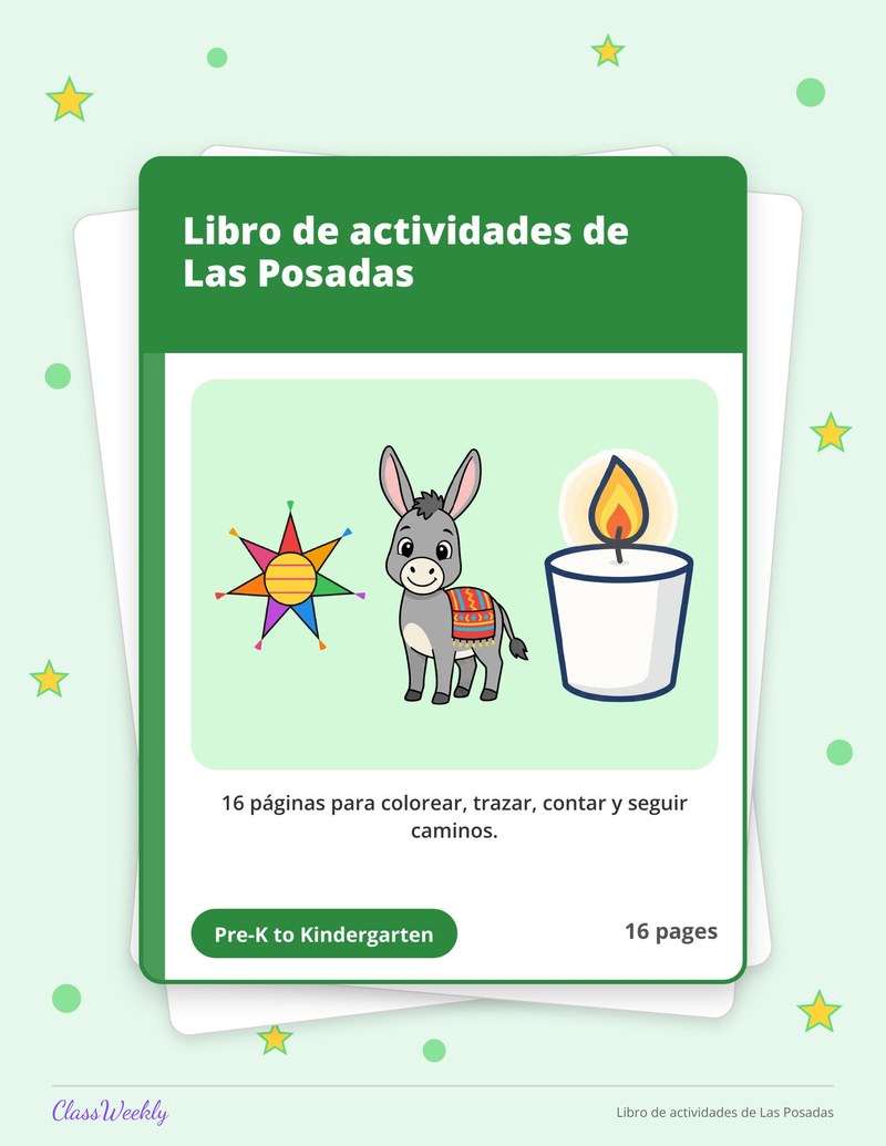 Libro de actividades de Las Posadas - Page 1