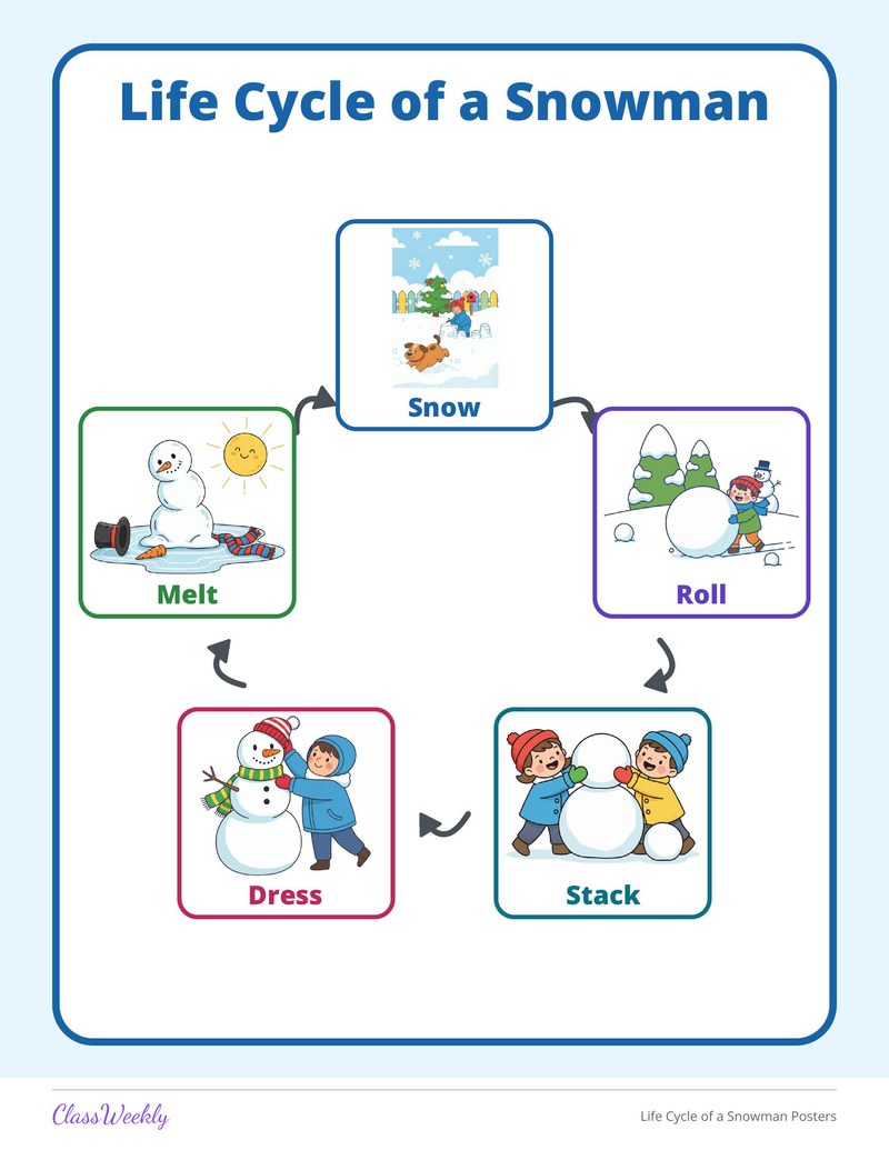 Life Cycle of a Snowman Posters - Page 2