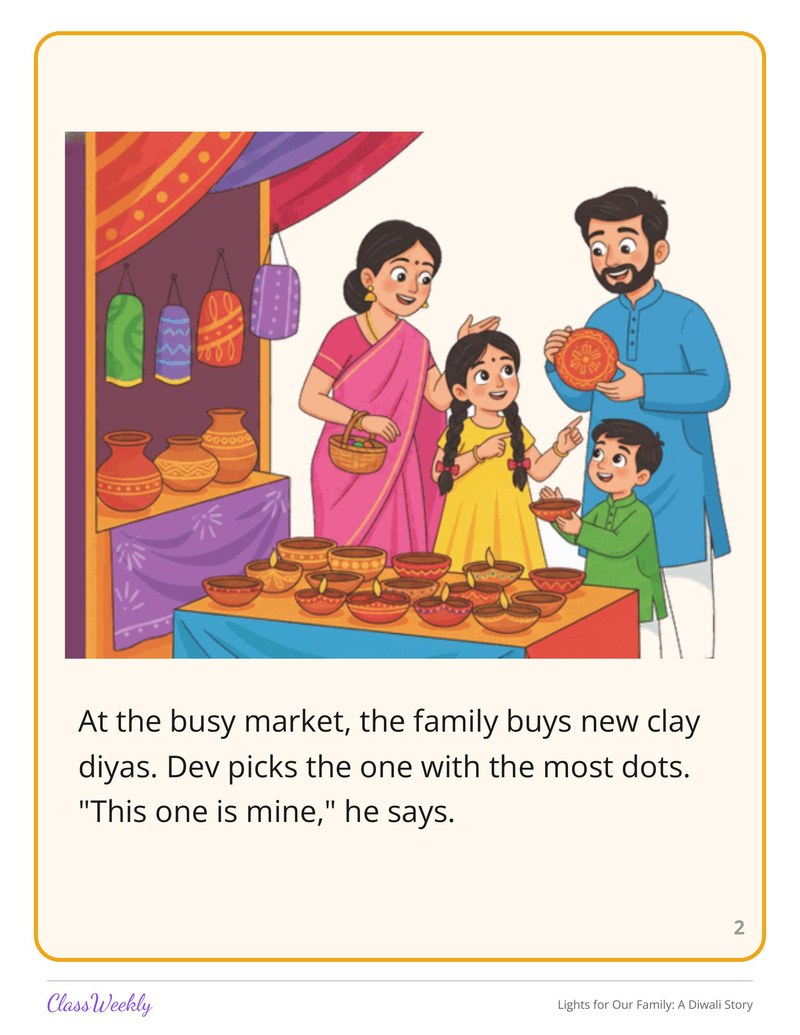 Lights for Our Family: A Diwali Story
