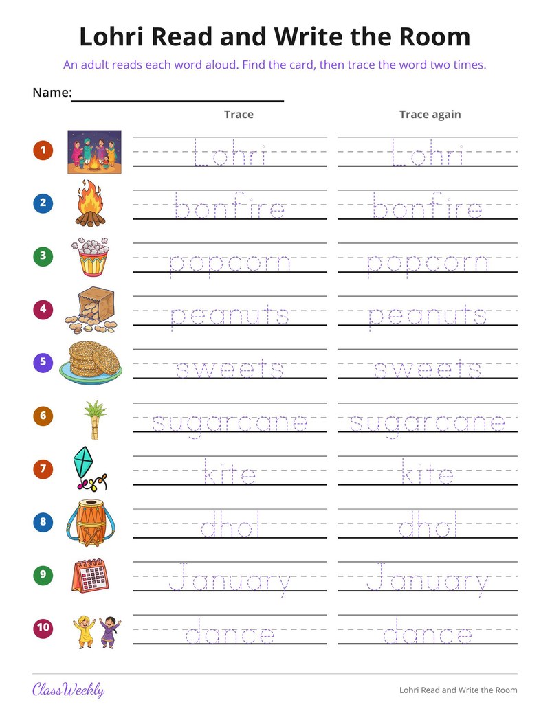 Lohri Read and Write the Room - Page 4