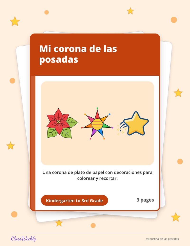 Mi corona de las posadas - Page 1