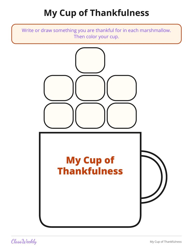 My Cup of Thankfulness