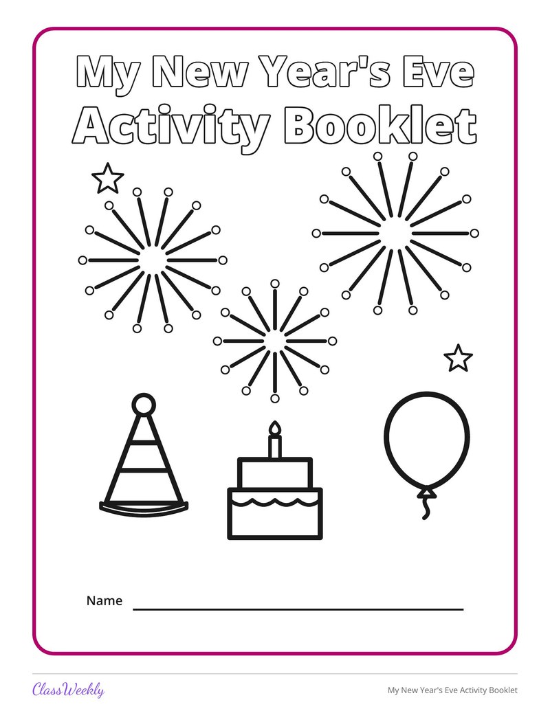 My New Year's Eve Activity Booklet - Page 2