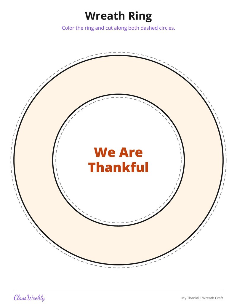 My Thankful Wreath Craft - Page 3