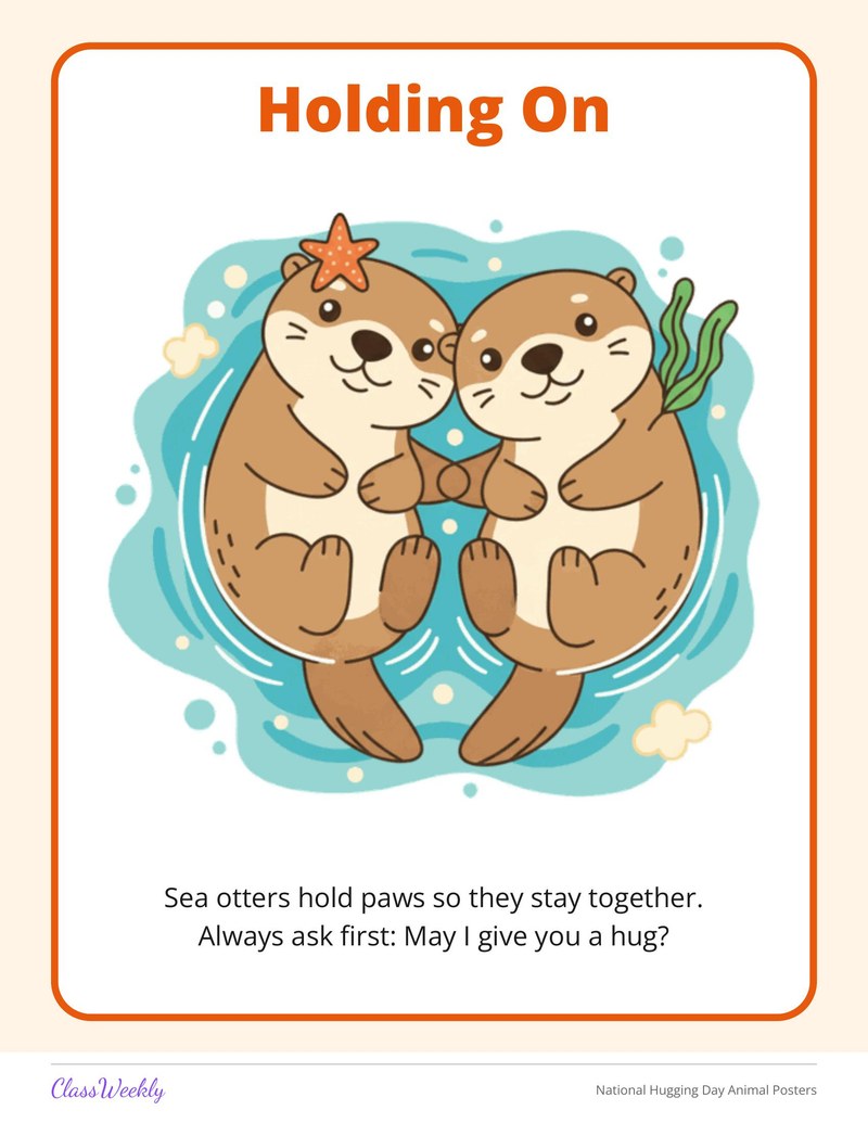 National Hugging Day Animal Posters - Page 3