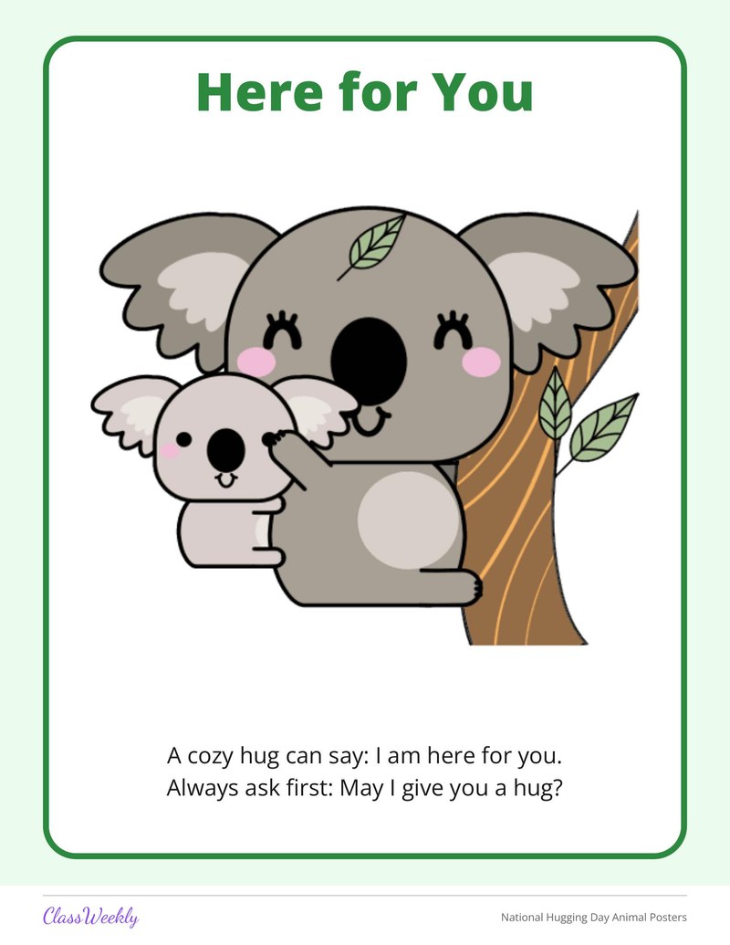 National Hugging Day Animal Posters - Page 4