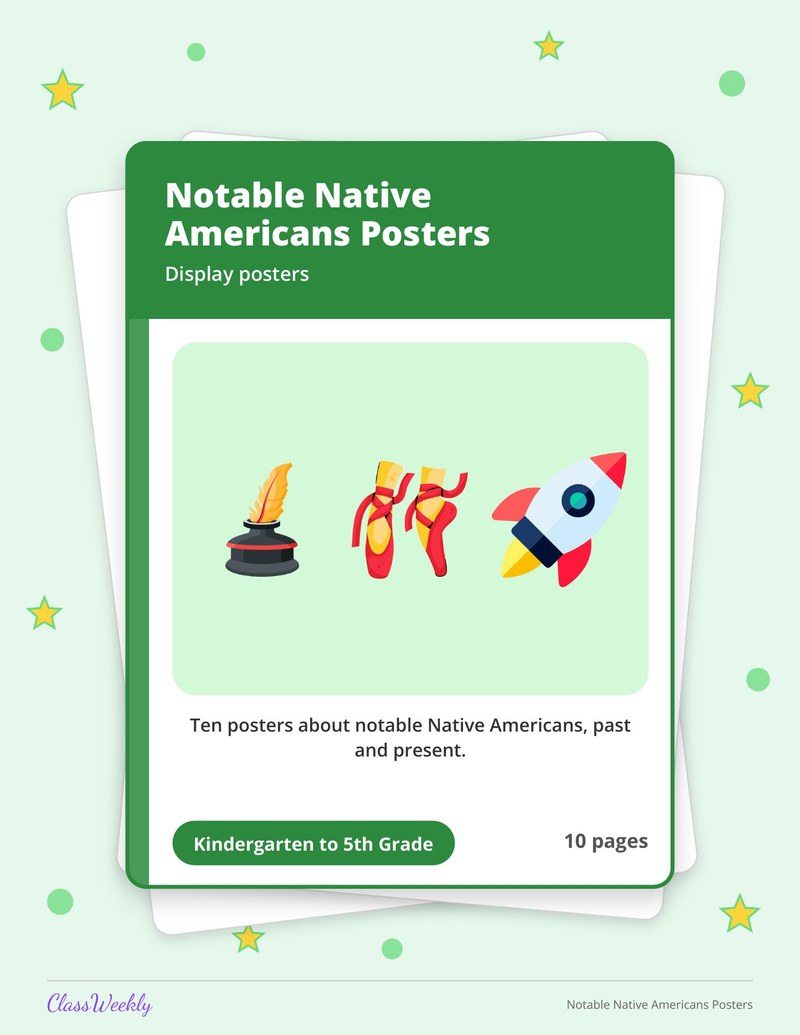 Notable Native Americans Posters - Page 1